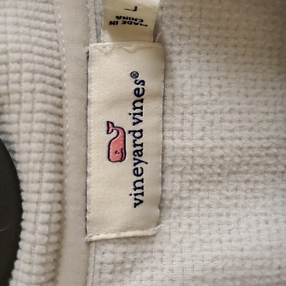 Vineyard Vines Women's Waffle Knit 3/4 Zip - Picture 3 of 4